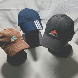3 Adidas Hats